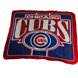Chicago Cubs Fleece Throw.  NWOT